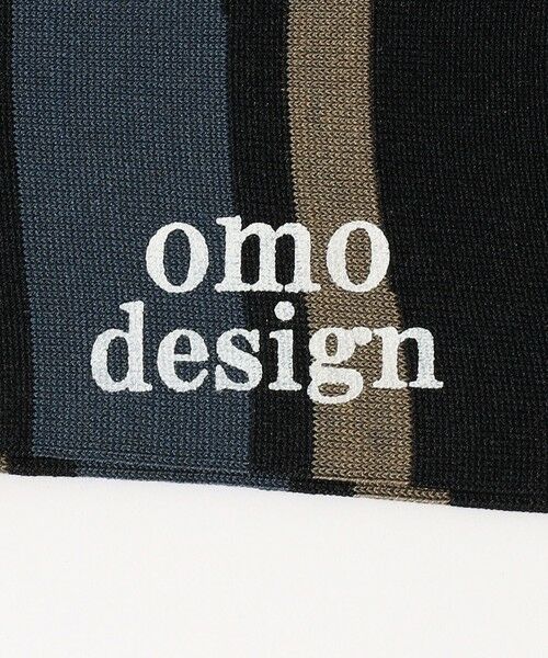 TOMORROWLAND / トゥモローランド ソックス | omo design LINE DOT コットンナイロンソックス | 詳細4