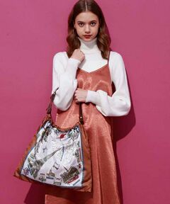 TOPKAPI / トプカピ トートバッグ | 【予約】スカーフ柄ギャザートートバッグ 日本製