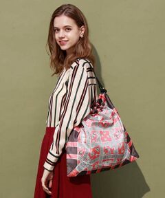 TOPKAPI / トプカピ トートバッグ | 【予約】スカーフ柄ギャザートートバッグ 日本製