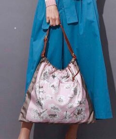 TOPKAPI / トプカピ トートバッグ | 【予約】スカーフ柄ギャザートートバッグ 日本製