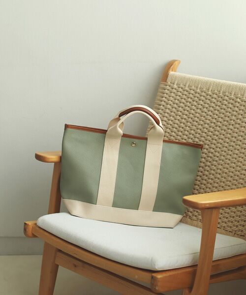 TOPKAPI / トプカピ トートバッグ | 【日本製】スコッチグレインネオレザー・A4トートバッグ【VERY 掲載】 | 詳細27