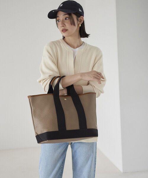 TOPKAPI / トプカピ トートバッグ | 【日本製】スコッチグレインネオレザー・A4トートバッグ【VERY 掲載】 | 詳細29