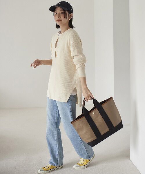 TOPKAPI / トプカピ トートバッグ | 【日本製】スコッチグレインネオレザー・A4トートバッグ【VERY 掲載】 | 詳細30