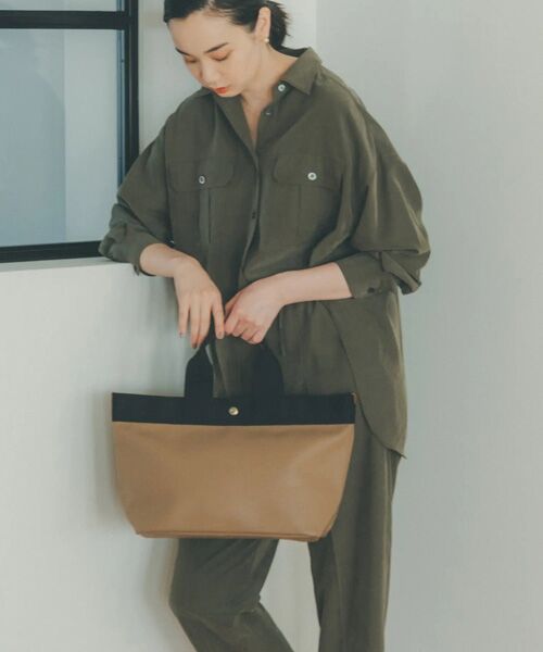 TOPKAPI / トプカピ トートバッグ | 【VERY 10月号掲載】【日本製】リプルネオレザー・A4トートバッグ | 詳細24