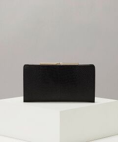 TOPKAPI / トプカピ 財布・コインケース・マネークリップ | LUCIA[ルチア]イタリアンレザー・リザード型押し・がま口長財布