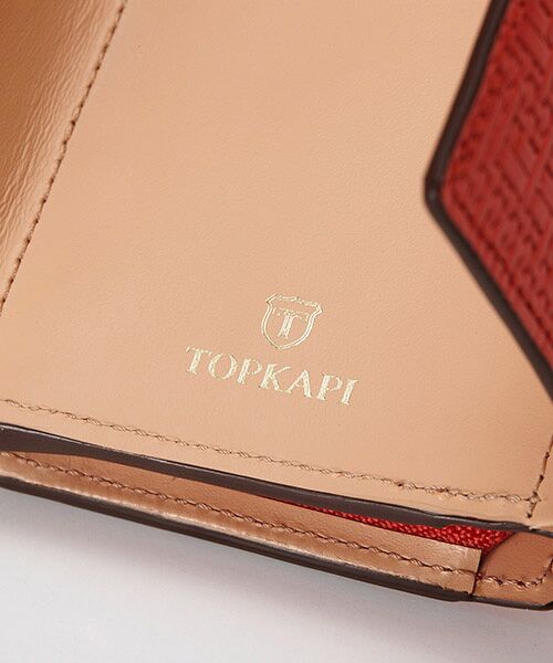 TOPKAPI / トプカピ 財布・コインケース・マネークリップ | メッシュ柄型押し・三つ折り財布 RITMO[リトモ] | 詳細6