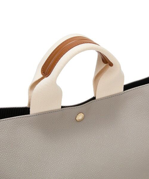 TOPKAPI / トプカピ トートバッグ | [トプカピ ブレス] TOPKAPI BREATH スコッチグレイン ネオレザー A4 トートバッグ プレーン | 詳細8