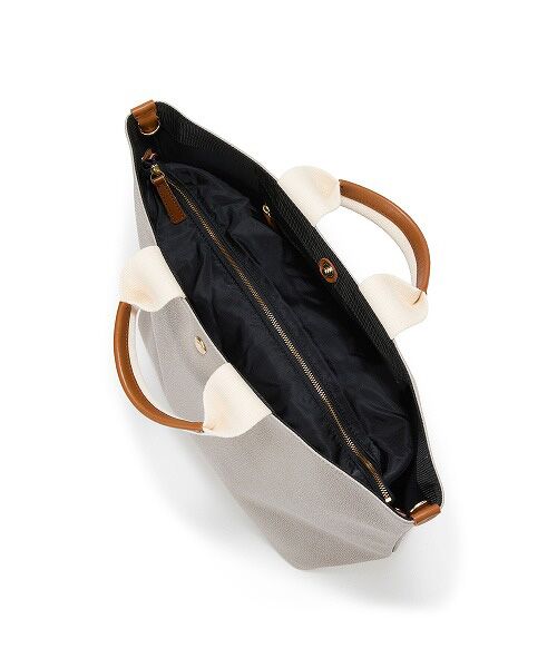 TOPKAPI / トプカピ トートバッグ | [トプカピ ブレス] TOPKAPI BREATH スコッチグレイン ネオレザー A4 トートバッグ プレーン | 詳細9