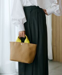 TOPKAPI / トプカピ トートバッグ | [トプカピ ブレス] TOPKAPI BREATH スコッチグレイン ネオレザー トートバッグ プレーン