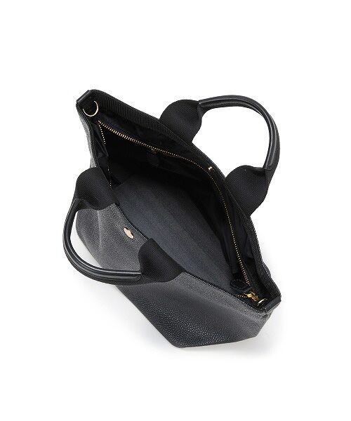 TOPKAPI / トプカピ トートバッグ | [トプカピ ブレス] TOPKAPI BREATH スコッチグレイン ネオレザー トートバッグ プレーン | 詳細5