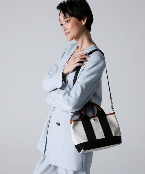 TOPKAPI / トプカピ トートバッグ | 【Breath TOPKAPI】SCOTCH GRAIN スコッチグレイン ショルダー付き ミニ トートバッグ SS | 詳細28