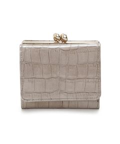 TOPKAPI / トプカピ 財布・コインケース・マネークリップ | [トプカピ] TOPKAPI エナメルクロコ型押し・三つ折り財布 COCCO VERNICE コッコ ベルニーチェ