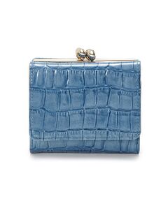 TOPKAPI / トプカピ 財布・コインケース・マネークリップ | [トプカピ] TOPKAPI エナメルクロコ型押し・三つ折り財布 COCCO VERNICE コッコ ベルニーチェ