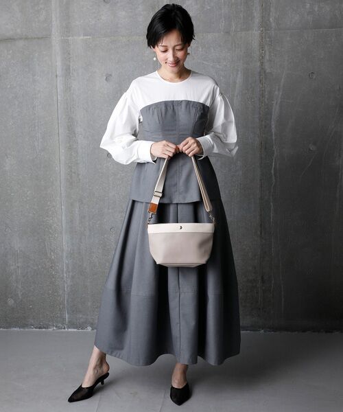 TOPKAPI / トプカピ ショルダーバッグ | 【VERY 10月号掲載】[トプカピ ブレス] TOPKAPI BREATH リプル ネオレザー ミニショルダーバッグ | 詳細12
