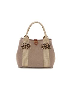 TOPKAPI / トプカピ トートバッグ | TOPKAPI TREASURE イタリアンフェルト ラメテープコンビ ミニトートバッグ