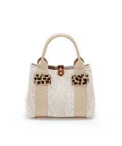 TOPKAPI / トプカピ トートバッグ | TOPKAPI TREASURE イタリアンフェルト ラメテープコンビ ミニトートバッグ