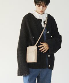 TOPKAPI / トプカピ ショルダーバッグ | 【TREASURE TOPKAPI】 ラウンドポケット スマホ レザー ショルダー バッグ