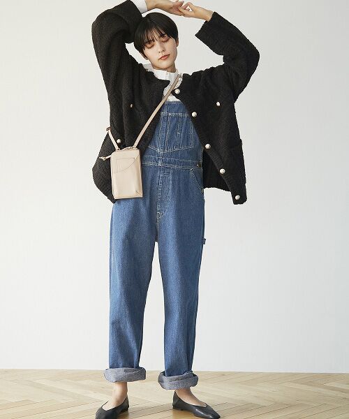 TOPKAPI / トプカピ ショルダーバッグ | 【TREASURE TOPKAPI】 ラウンドポケット スマホ レザー ショルダー バッグ | 詳細2