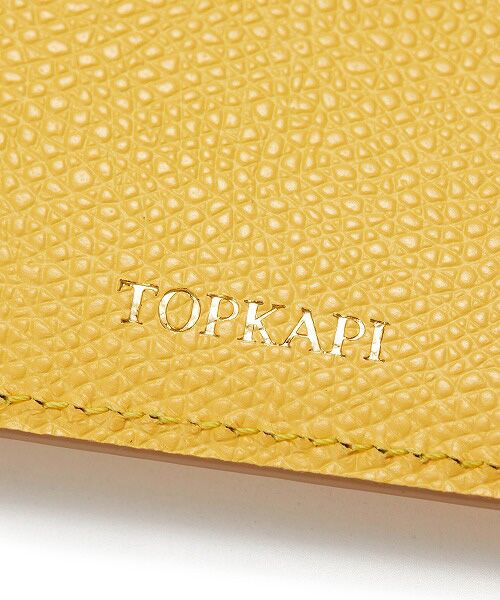 TOPKAPI / トプカピ 財布・コインケース・マネークリップ | [TOPKAPI]トプカピ 角シボ型押し・ 二つ折り 財布 COLORATO コロラート | 詳細8