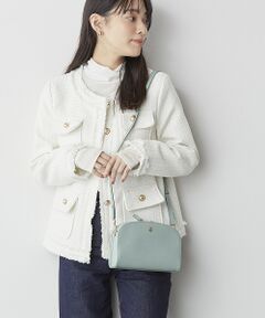 TOPKAPI / トプカピ ショルダーバッグ | 【ドラマ着用】【TOPKAPI】 角シボ型押し・ ショルダーバッグ  COLORATO コロラート