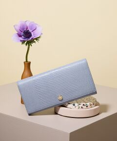 TOPKAPI / トプカピ 財布・コインケース・マネークリップ | 【TOPKAPI】 イタリアンレザー リザード型押し 長財布 LUCIA ルチア