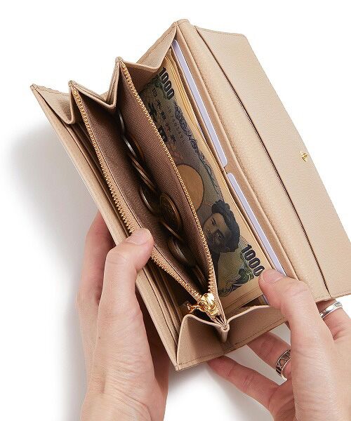 TOPKAPI / トプカピ 財布・コインケース・マネークリップ | 【TOPKAPI】 gemdrops ジェムドロップ ミニエンボスレザー 天然石 長財布 | 詳細29