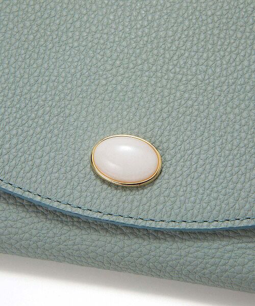 TOPKAPI / トプカピ 財布・コインケース・マネークリップ | 【TOPKAPI】 gemdrops ジェムドロップ ミニエンボスレザー 天然石 二つ折り 財布  | 詳細29