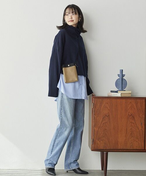 TOPKAPI / トプカピ ショルダーバッグ | 【VERY11月号掲載】【Breath TOPKAPI】 RIPPLE リプル スリム サコッシュ スマホショルダー | 詳細29