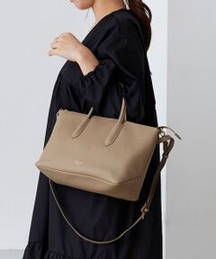 TOPKAPI / トプカピ トートバッグ | 【TREASURE TOPKAPI】シュリンクレザー 2way ショルダー ミニ トートバッグ