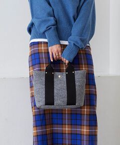 TOPKAPI / トプカピ トートバッグ | 【TREASURE TOPKAPI】イタリアンフェルト テープコンビ 2way トート 2023