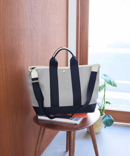TOPKAPI / トプカピ トートバッグ | 【Breath TOPKAPI】SCOTCH GRAIN スコッチグレイン ショルダー付き A4 トート バッグ | 詳細22
