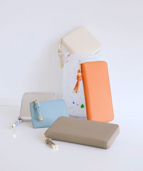 TOPKAPI / トプカピ 財布・コインケース・マネークリップ | 【新色追加】【TREASURE TOPKAPI】シュリンクレザー ラウンド 長財布 | 詳細22