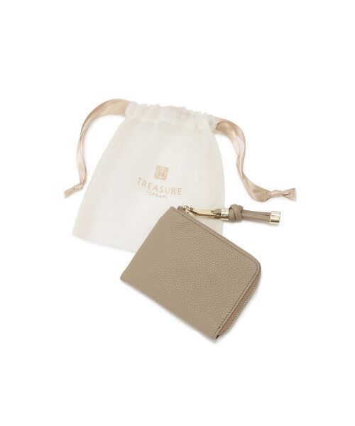 TOPKAPI / トプカピ 財布・コインケース・マネークリップ | 【新色追加】【TREASURE TOPKAPI】シュリンクレザー Lファスナー ミニ 財布 | 詳細15