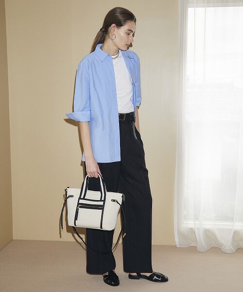 TOPKAPI / トプカピ トートバッグ | 【新色追加】【TREASURE TOPKAPI】ネオプレン フロントポケット 2way ショルダー付き ミニトートバッグ | 詳細28