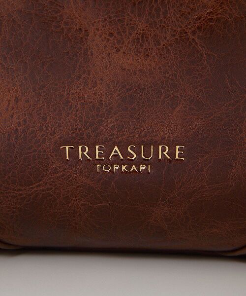 TOPKAPI / トプカピ ショルダーバッグ | 【TREASURE TOPKAPI】アンティーク調レザー ワンハンドル ショルダー バッグ | 詳細13