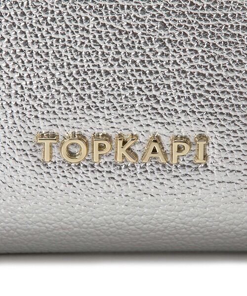 TOPKAPI / トプカピ 財布・コインケース・マネークリップ | 【TOPKAPI】シュリンクレザー パール がま口 二つ折り 財布 | 詳細8