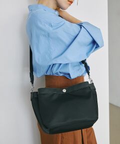 TOPKAPI / トプカピ ショルダーバッグ | 【Breath TOPKAPI】防水ナイロン レザーコンビ ショルダーバッグ