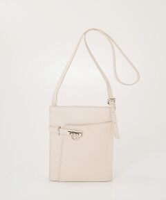 TOPKAPI / トプカピ ショルダーバッグ | 【TREASURE TOPKAPI】ベルトデザイン レザー フラット ショルダーバッグ