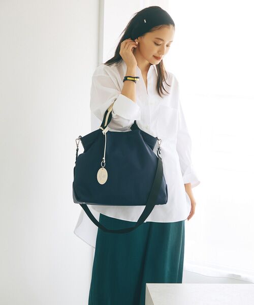 TOPKAPI / トプカピ トートバッグ | 【TREASURE TOPKAPI】ストライプハンドル ナイロン 2way トートバッグ A4対応 | 詳細22