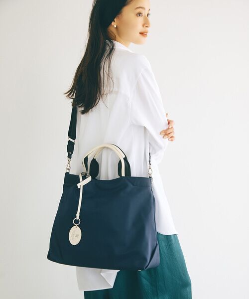 TOPKAPI / トプカピ トートバッグ | 【TREASURE TOPKAPI】ストライプハンドル ナイロン 2way トートバッグ A4対応 | 詳細23