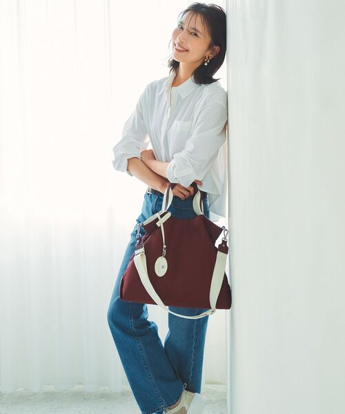 TOPKAPI / トプカピ トートバッグ | 【TREASURE TOPKAPI】ストライプハンドル ナイロン 2way トートバッグ A4対応 | 詳細26