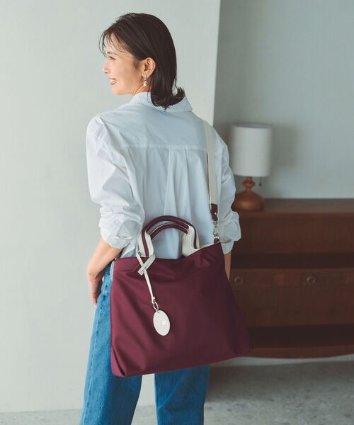 TOPKAPI / トプカピ トートバッグ | 【TREASURE TOPKAPI】ストライプハンドル ナイロン 2way トートバッグ A4対応 | 詳細27