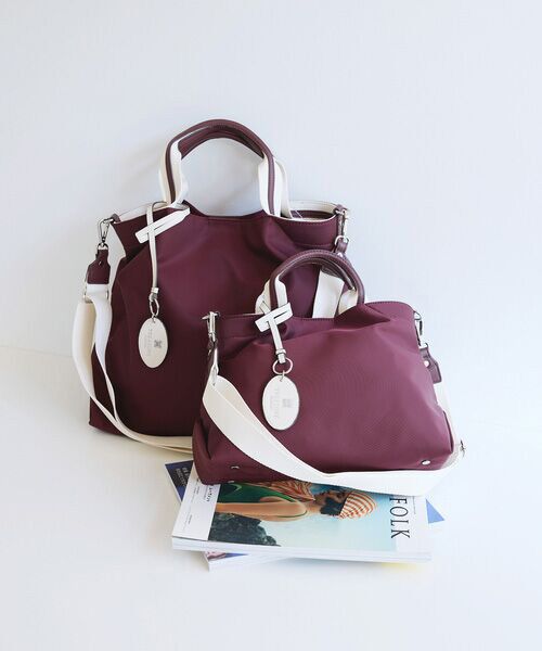 TOPKAPI / トプカピ トートバッグ | 【TREASURE TOPKAPI】ストライプハンドル ナイロン 2way トートバッグ A4対応 | 詳細28