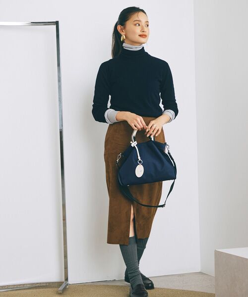 TOPKAPI / トプカピ トートバッグ | 【TREASURE TOPKAPI】ストライプハンドル ナイロン 2way ミニ トートバッグ | 詳細24