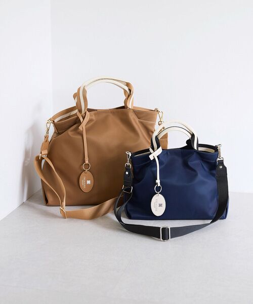 TOPKAPI / トプカピ トートバッグ | 【TREASURE TOPKAPI】ストライプハンドル ナイロン 2way ミニ トートバッグ | 詳細27