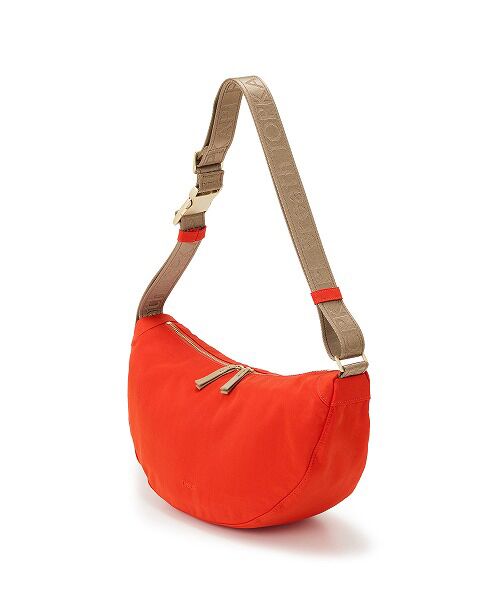 TOPKAPI / トプカピ ショルダーバッグ | 【Breath TOPKAPI】Freely フリーリー ナイロン ロゴテープ  ラウンド ショルダーバッグ | 詳細6