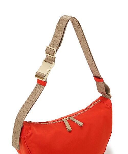 TOPKAPI / トプカピ ショルダーバッグ | 【Breath TOPKAPI】Freely フリーリー ナイロン ロゴテープ  ラウンド ショルダーバッグ | 詳細9