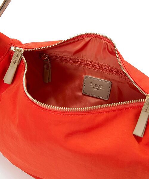 TOPKAPI / トプカピ ショルダーバッグ | 【Breath TOPKAPI】Freely フリーリー ナイロン ロゴテープ  ラウンド ショルダーバッグ | 詳細13