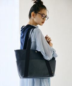 TOPKAPI / トプカピ トートバッグ | 【Breath TOPKAPI】【TOPKAPI × 藤本美貴さんコラボ】スコッチグレイン 10ポケット トートバッグ L/マザーズバッグ/撥水