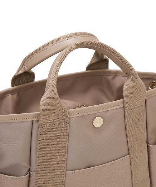TOPKAPI / トプカピ トートバッグ | 【Breath TOPKAPI】【TOPKAPI × 藤本美貴さんコラボ】スコッチグレイン 6ポケット 2way トートバッグ M/マザーズバッグ/撥水 | 詳細13